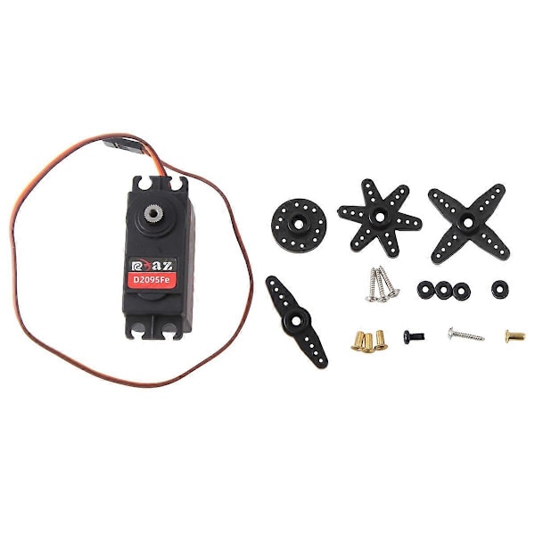 9.5KG Servon Digital MG996 Servo Helt i Metall för JR Bil RC Modell Helikopter Båt DIY