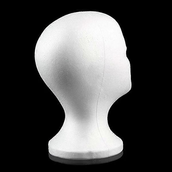 Mannekänghuvud i skum för solglasögon Glasögonställ Hatt Keps Displayhållare Headset Mannekänghuvud Display