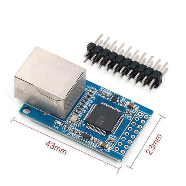 CH9121 Seriel Port til Ethernet Netværksmodul Chip TTL Transmission Industriel Mikrocontroller STM3