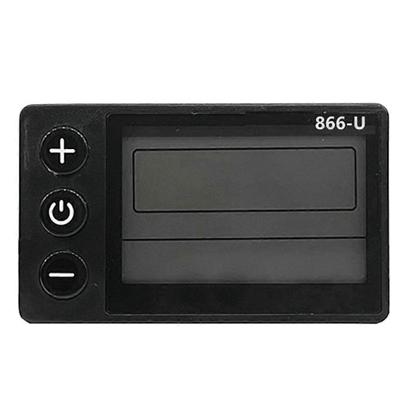 24V 36V 48V 60V S866 Kontrollerpanel Instrumentbräda Vattentät Elektrisk Cykel LCD-Display för Elektrisk E