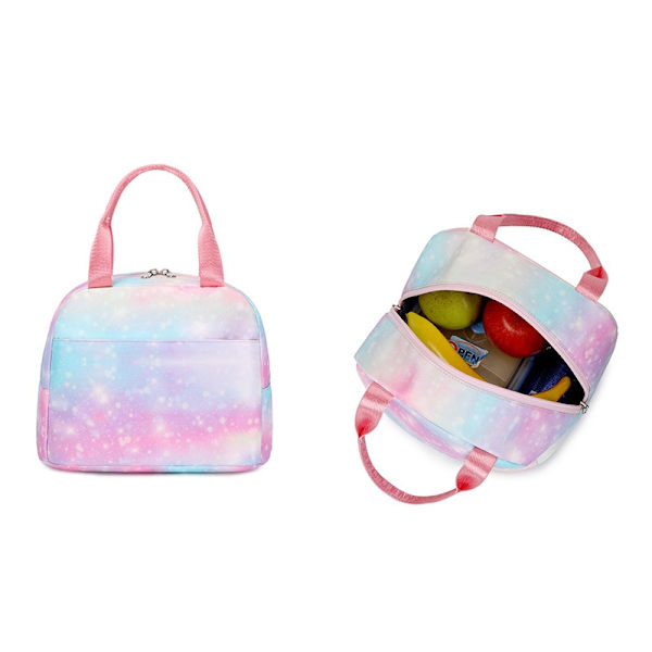 Unicorn Skolesekk for Barn Lett Vanntett Ryggsekksett for Studenter style 3