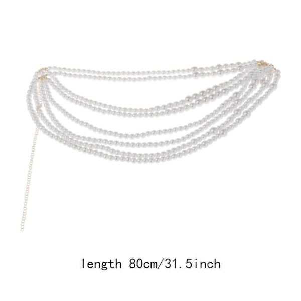 Lager Midja Kroppskedja för Bikini Klänning Sommar Strand Smycken Accessoar Present