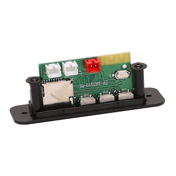 MP3 Decoder Board 5V Effektforstærker 2X3W Bluetooth 5.0 Decoder W/Opkaldsfunktion FM Radio Modul Understøtter MP3/USB Funktion