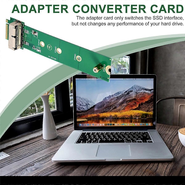 SSD til M.2 NGFF Adapter Konverteringskort for 2013 2014 2015 Apple Macbook Air Mac Pro SSD