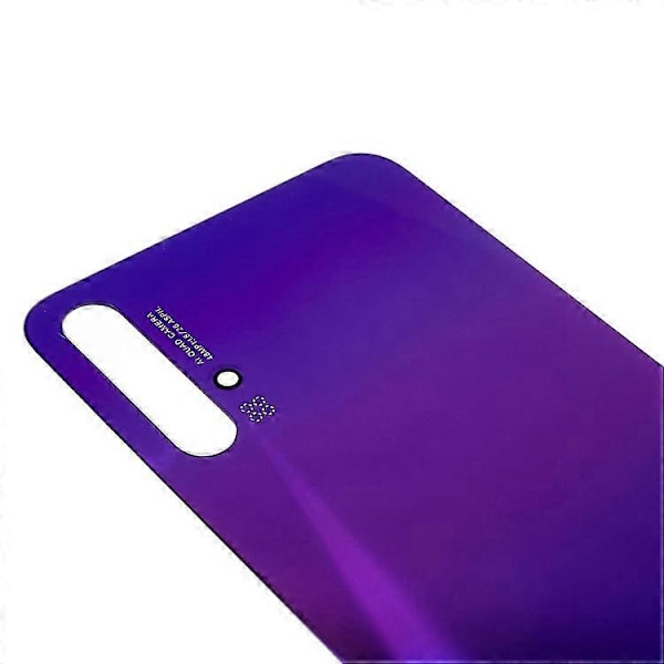 Kompatibel for Huawei nova 5 Bak Batterideksel Erstatningsdeler Purple