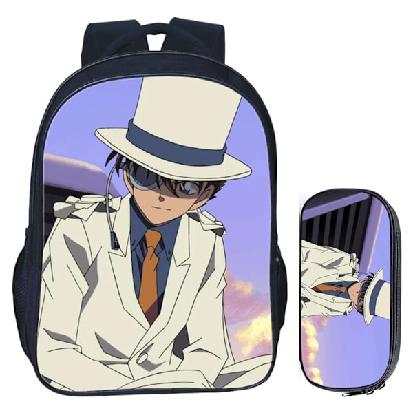 16 tommer tegneserie Anime Detektiv Conan Rygsæksæt 2Pcs 005
