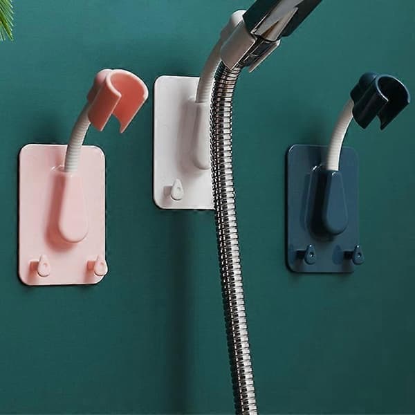 Dusjhodeholder uten boring, justerbar brakett for hånddusj blue