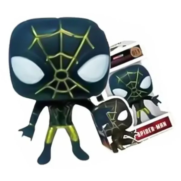 POP Marvel Avengers Figurer Spider-Man Iron Man Captain America Thor Hulk Thanos War Machine Model Børnegave Legetøj 17