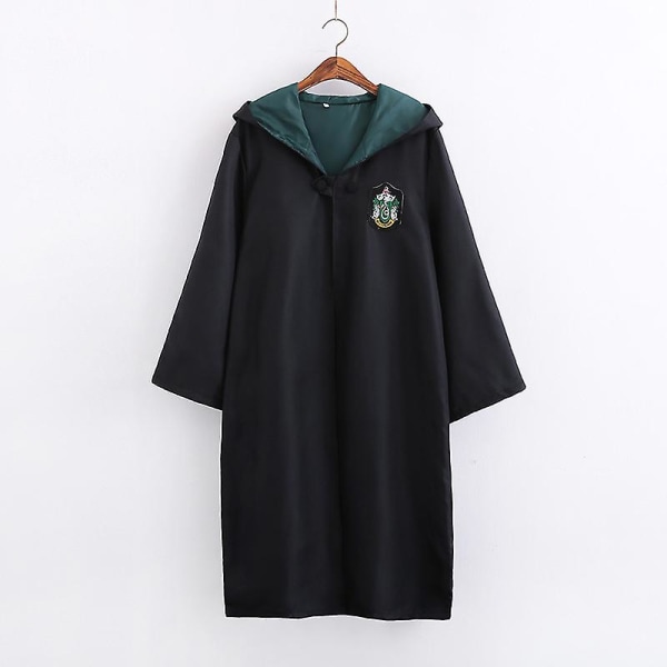 2023 Magisk Mantel Kappa Robe Hermione Granger Rollspelsdräkt Klänning Halloween Porter Lekar Gryffindor Högtidsfest Green kids 135