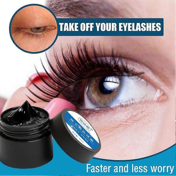 15g Professionel Eyelash Extension Limfjerner Værktøj Creme transparent