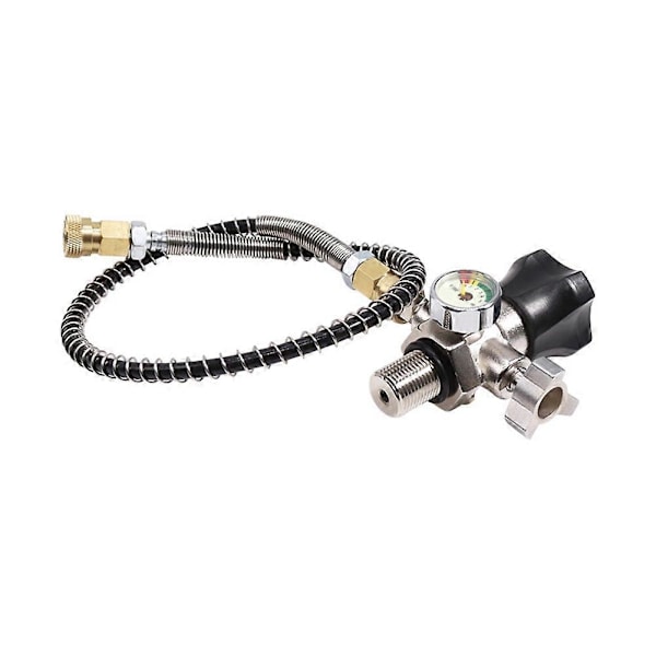 M18X1.5 Gjenge 4500Psi SCBA Ventil Regulator Fyllestasjonsslange for PCP Lufttank