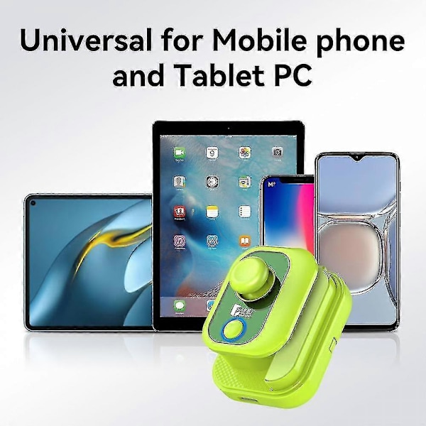 Aobing Mini Bluetooth 5.2 Mobil Spilcontroller Til Android/ios 6mm-11mm Gamepad Joystick