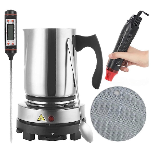 Lyslaging Kit Utstyr, For Nybegynnere, 900Ml Hellekanne, Varme, Termometer, Lyslaging