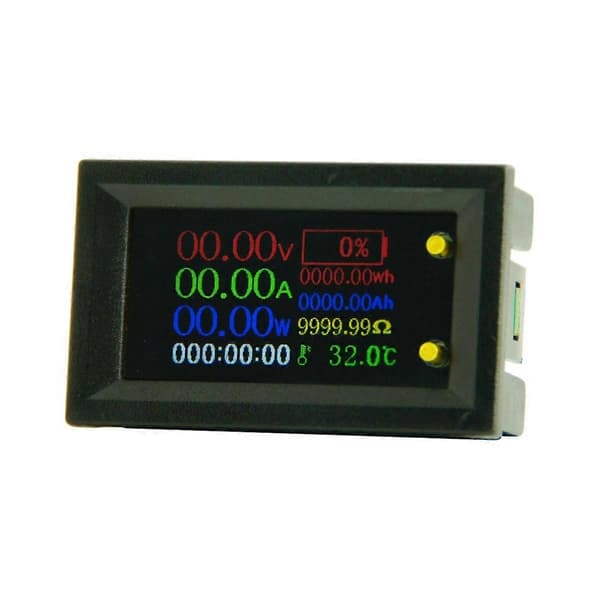 20A Voltmeter Amperemeter 9I1 Multifunktionstester IPS LCD Spænding Strøm Batteri Elektricitet Test Mig