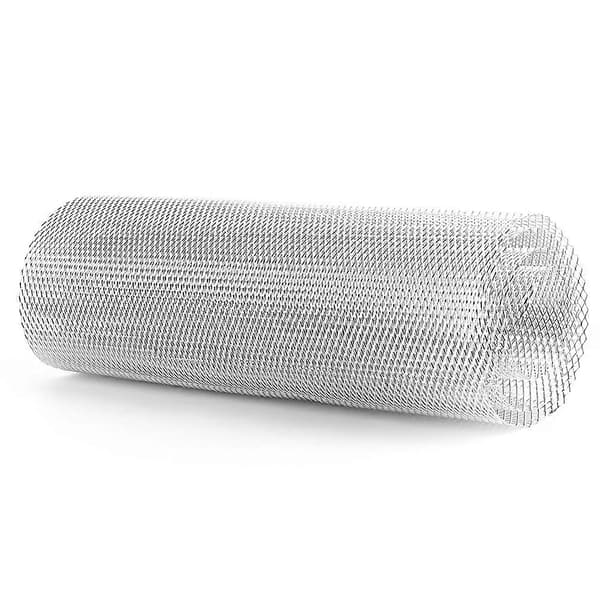 Romdisk Grill Mesh Sheet 3x6mm Universal Aluminiumlegering Bilgrillgaller