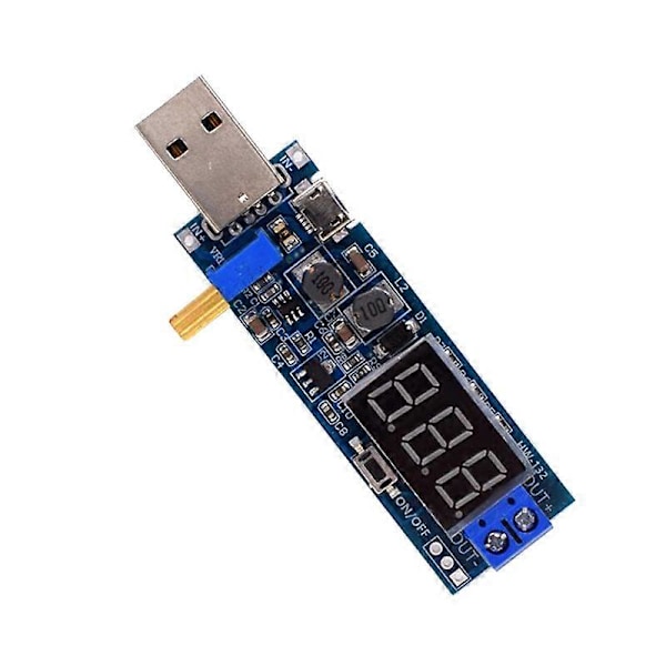 DC-DC 5V till 3.5V / 12V USB / Nedtransformator Strömförsörjningsmodul Justerbar Boost Converter Ut DC 1.2V-24V