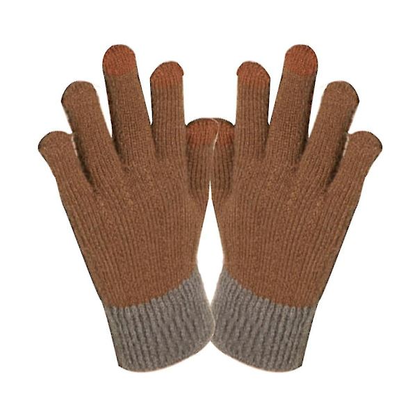 Varma Vinterhandskar med Touchscreen, Termiska Handskar med Fleecefoder, Vindtäta Style2