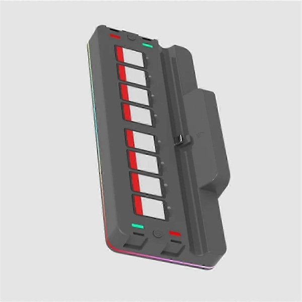 Bærbar Switch -Kompatibel Videokonverter Base med 8 Spillekort Slots USB3.0 OLED Switch
