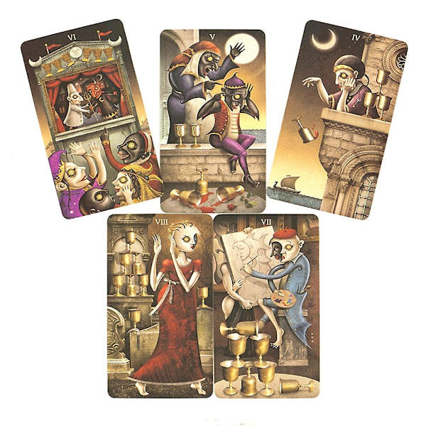 2023 Ny Måne Spådom Tarot Nybegynner Brettspill Poker Party Spill