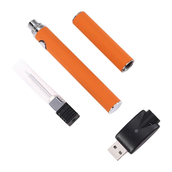 510 Gevind Batteri Cart Pen Justerbar Spænding Smart Power Pen Orange