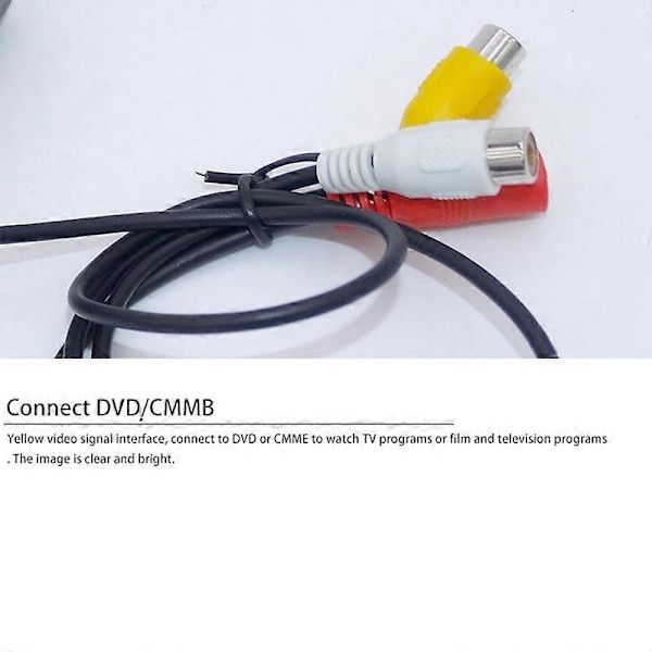 Mini TV 7 Tommer HD Skærm 800X480 Bærbar Bil LCD Skærme på DVD/CMMB To Input til Personbiler