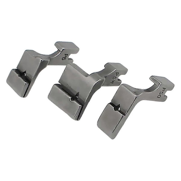 3 KPL Rypytys-/Poimutusjalka P5 P50 P5W teollisuusompelukoneeseen Brother