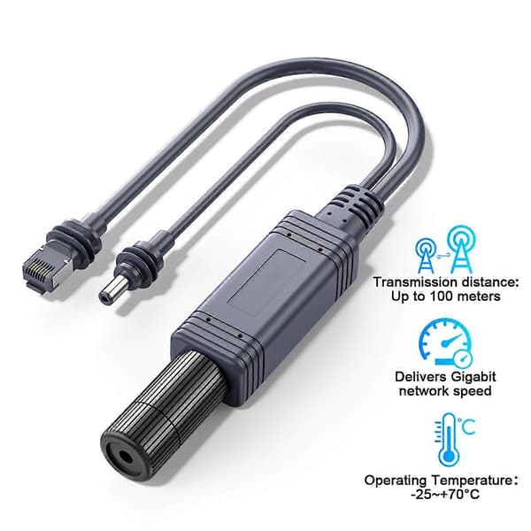 100W Isoleret Gigabit POE Splitter Interface til Starlink Mini Dishy