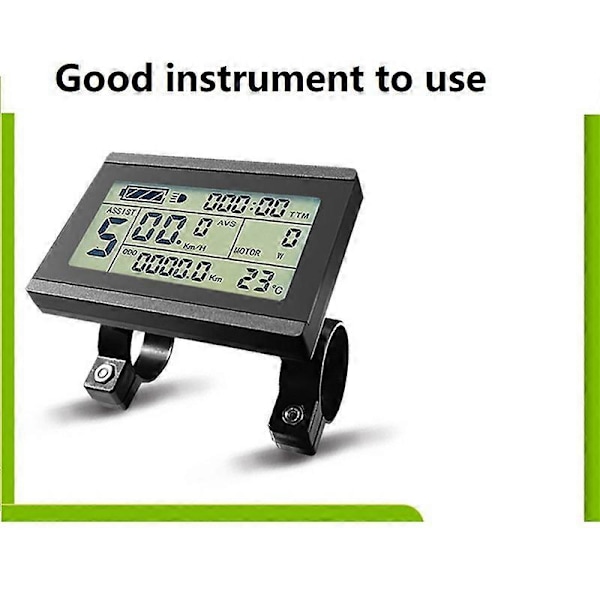 Elektrisk Cykeldisplay KT LCD3 för KT Intelligent Controller 24V 36V 48V Ebike Panel Vattentät