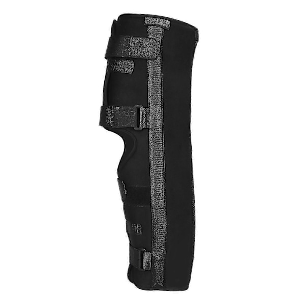 Knæimmobiliseringsskinne Stærk Komfortabel Støtte Praktisk Knæskinne med Fire Justerbare Stropper S