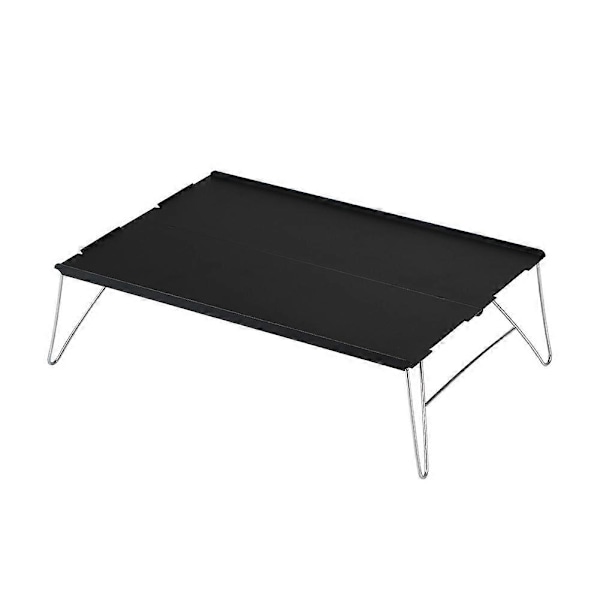 Utendørs Camping Bærbart Mini Bord Utendørs Grillbord Strandbord Piknikbord, Grå