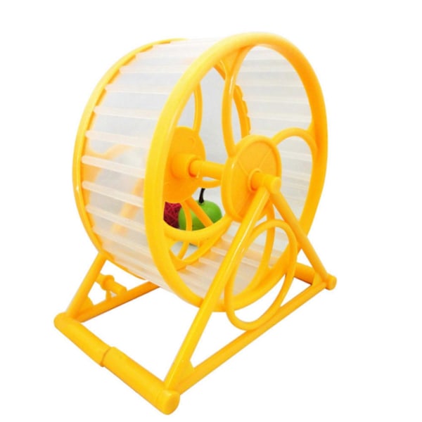 2X Kjæledyr Jogging Hamster Mus Små Øvelse Leke Løpe Spinner Sports Hjul Kjæledyr Marsvin S