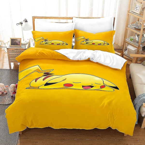 3D Digitaltrykt Sengetøy Dynetrekk Putetrekk Enkelt Dobbel King Style 467 173*218cm two-piece set