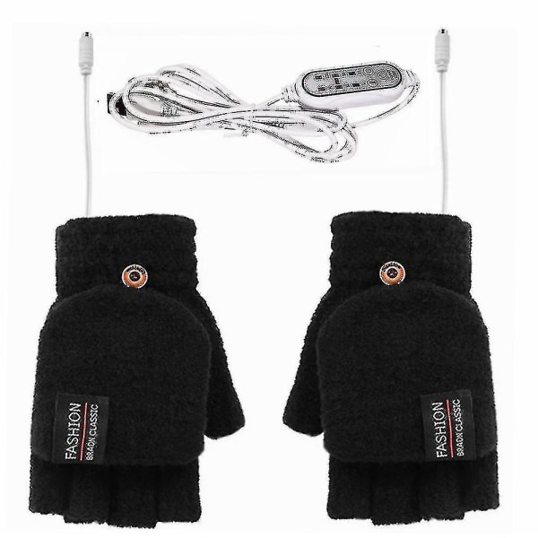 Talviset sähköiset lämmittävät USB-käsineet S-l S