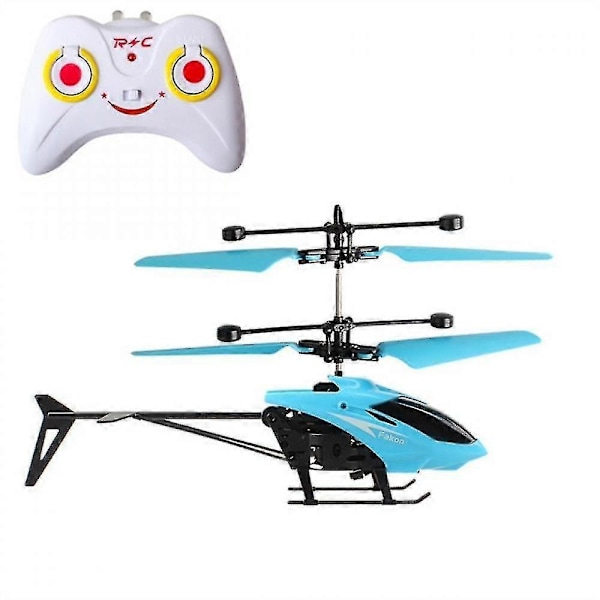 Utomhus Helikopter med Fjärrkontroll, Blå