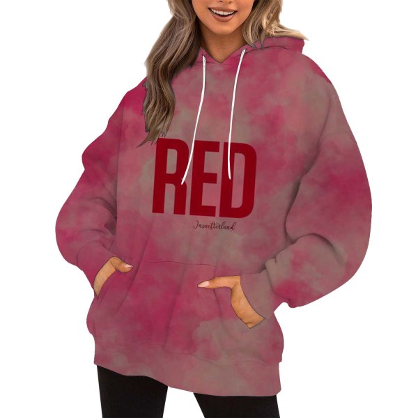 Taylor Swift -laulaja Taylor Swift -oheistuotteet 3D-tulostettu huppari trendikäs sekä miehille että naisille XS