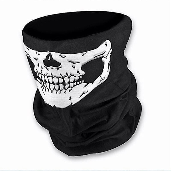 Maske Skummel Hake Maske Skjelett Spøkelse Hansker for Forestillinger, Fester, Utkledning, Festivaler (3 Deler