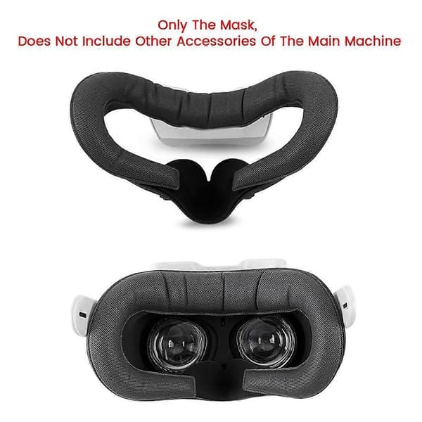 Tilbehør Blackout Luftcirkulation Lindring Dug Quest2 Maske VR Tilbehør, A