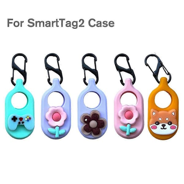Til Galaxy Smarttag 2 Robust etui Beskyttelsesetuier med nøgleringe B