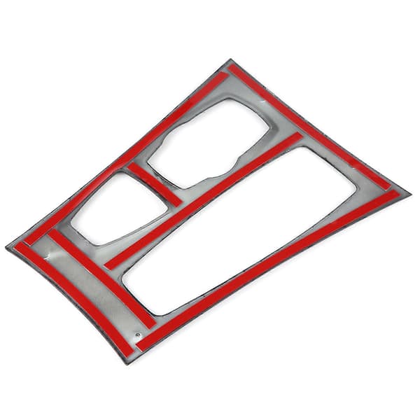 Deksel for girkassepanel i karbonfiber-stil, passer til X5 X6 E70 E71 2010-2013