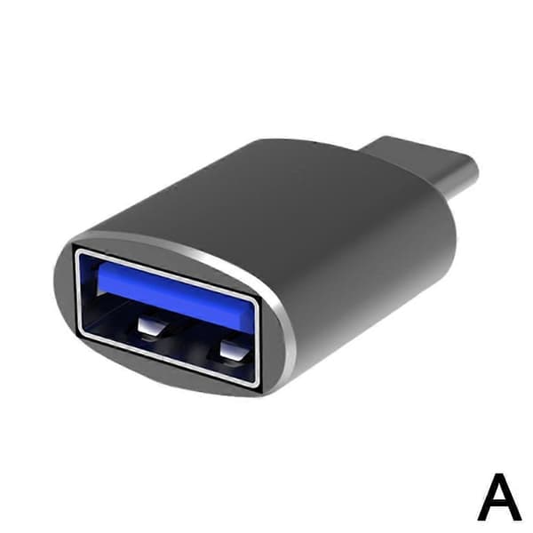 USB-C USB 3.1 Typ C Hane Till USB 3.0 Hona Data OTG Omvandlaradapter HET A0J7 Black