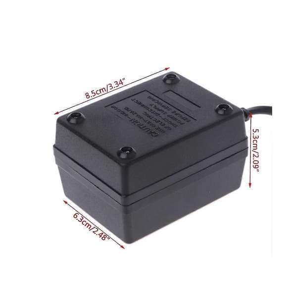 200W AC 220V til 110V Reduser Transformator Konverter Reise Strøm EU Plugg Adapter