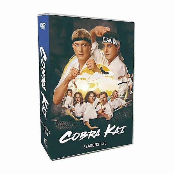 Nyt Bokssæt Cobra Kai Sæson 1-6 DVD 14-Disc Engelsk
