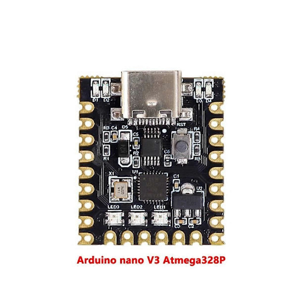 Nano SuperMini Type-C kehityskortti Atmega328p-siru Ch340 sarjaliitäntä kehityskortti
