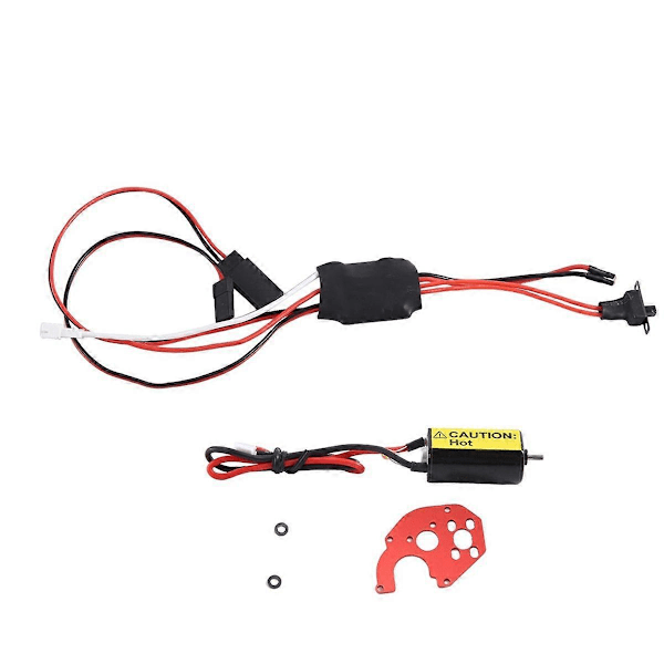 30A Børstet ESC & 66T Stærk Magnetisk 050 Motor Combo til RC Bil 1/24 SCX24 RC Crawler Opgraderingssæt PH2.0 2Pin Stik