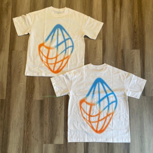 Kortærmet T-shirt til mænd og kvinder sommer ren bomuld retro rund hals halv top Black XXL