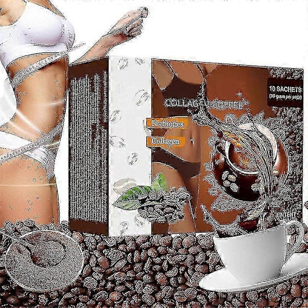 5box Nugen Bloom Collagen Kaffe - ren organisk kaffe