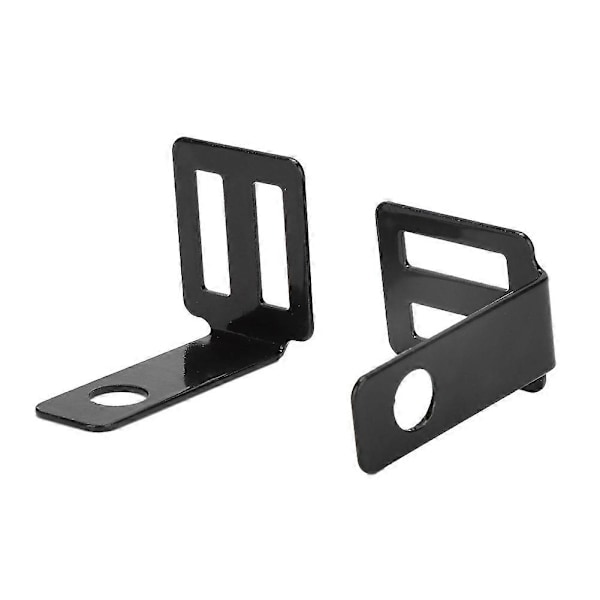 Universal Metall Baklysklemme for Motorsykkel, Lysholder (svart)