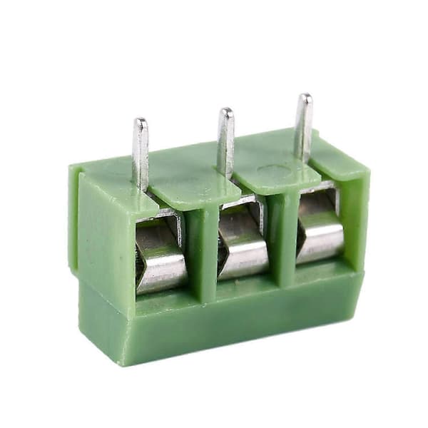 20 st 3-polig 5 mm stigning PCB-monterad skruvplint AC 250 V 8 A