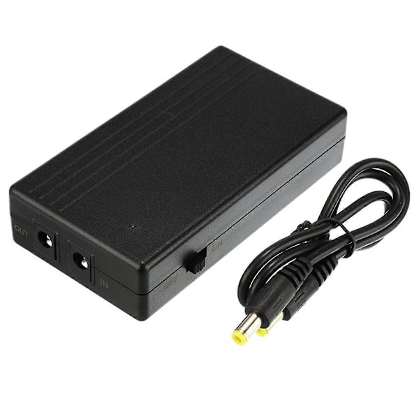 12V 1A 14.8W Multipurpose Mini UPS DC Batteri Backup Sikkerhet Standby Strøm Strømforsyning Avbruddsfri Strømforsyning