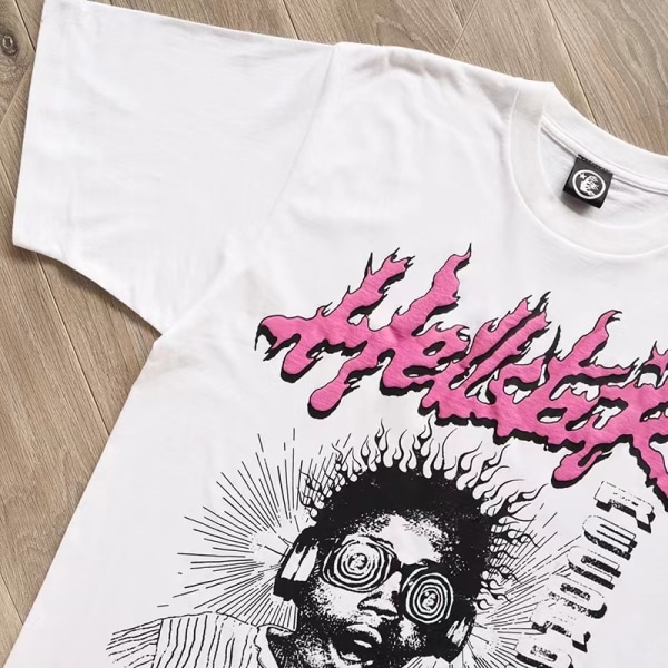 T-paidat Miehet Naiset Street Korkealaatuiset 100% Casual Goth Lyhythihaiset T-paidat 2 L
